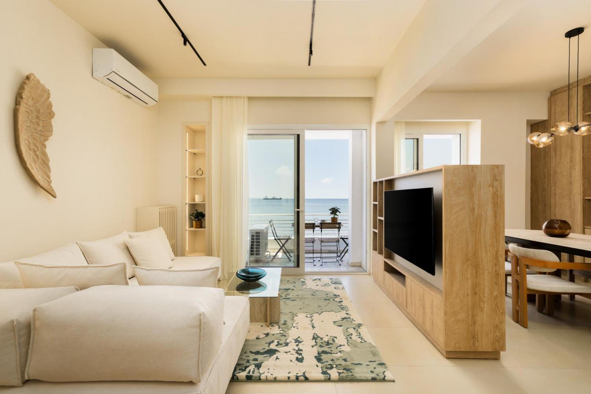 Ivory By Halu! - Elegant 2bd With Sea View Apartment Thessaloniki